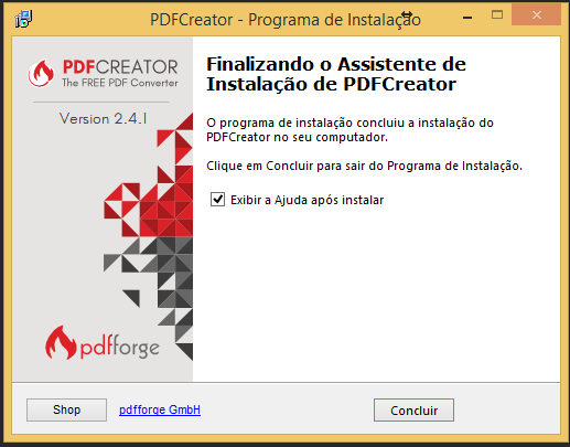 PDFCreator Instalado