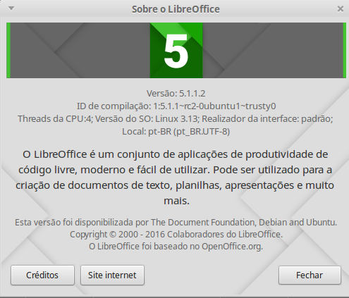 LIbreOffice 5