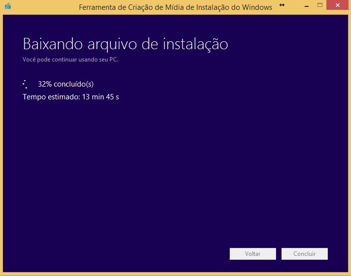 Baixando a ISO